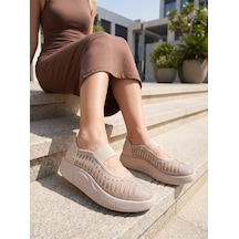 Nesilshoes Nesil Shoes Conf 212 Ten Taşlı Anatomik Kadın Sneakers