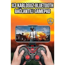Android Uyumlu Gamepad X3 Game Stick Oyun Kolu Bluetooth Bağlantılı