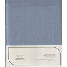 Çarşaf Fitted Yastıklı Ranforce 100 200 Buzmavi Colourıst Çok Renkli
