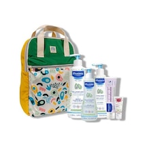 Mustela Anne Bebek Bakım Seti - Şampuan 500 Ml + Temizleme Suyu 300 Ml + Losyon 300 Ml + Pişik Kremi 100 Ml