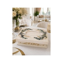 Peçetelik Ahşap Mutfak Dekorasyon Ürünleri 26cm 15cm Bej - 909312296 Bej