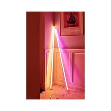 Rgb Led Strip Tube Light Lambader Uzaktan Kumandalı Işık Lamba Ampül Aydınlatma Renkli Animasyonlu8 Açık Gri