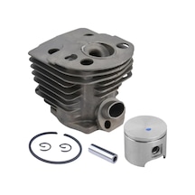 Kmtmak Husqvarna 55 Motorlu Testere Silindir Piston Set- 46mm Kesim Motoru Gömlek Piston