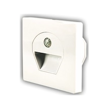 Noas Yl69 1521 1w Beyaz Kasa Sensörlü Koridor Aydınlatması 6400k Beyaz Işık