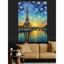 Ahşap Tablo Paris Manzarası