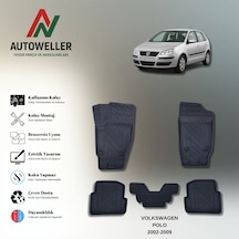 Volkswagen Polo 2002-2009 Uyumlu Havuzlu Oto Paspas