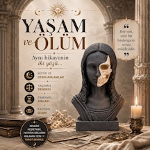 Yaşam Ve Ölüm 14cm Dekoratif Biblo 3d Baskı 15cm