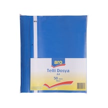 Aro Telli Dosya 50'li Mavi - Ekonomik Ve Dayanıklı Arşivleme Çözümü 2'li Ekonomik Paket - 2 Ade Tarı Diğer