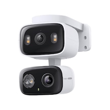 C246d 2k 3mp Çift Lensli Akıllı Güvenlik Kamerası Pan/tilt İç Ve Dış Mekan Ip65 Aı Hareket, Kişi Ve