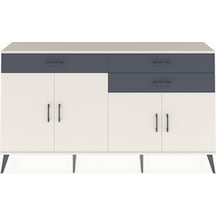 Arges Konsol 2 Raflı 3 Çekmeceli 4 Kapaklı 176x30x99 Aytaşı-aytaş Aytaşı-aytaşı/antrasit