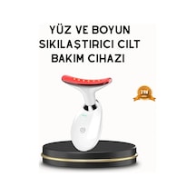 Boyun Ve Gıdı Toparlayıcı Ems Cilt Sıkılaştırıcı 7000 Titreşim Isı Terapisi