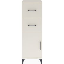 Arges Dolap Tek Raflı 2 Çekmeceli Tek Kapaklı 44x30x134 Aytaşı-aytaşı Aytası