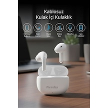 Piranha 9970 Bluetooth 5.0 Kulak İçi Kulaklık Piranha 9970 Bluetooth 5.0 Kulak İçi Kulaklık