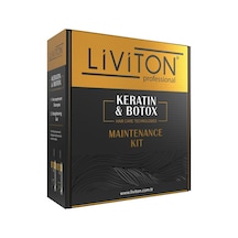 Liviton Professional Saç Düzleştirici ve Keratin Bakım Seti 500 ML