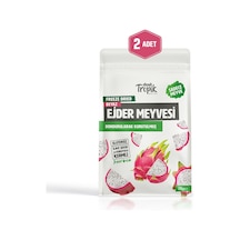 Dondurularak Kurutulmuş Beyaz Ejder Meyvesi 20 G Freeze Dried Meyve Cipsi Meyve Kurusu 2 Adet