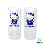 Al Hilal F.c. Buzlu / Buzsuz Seçenekli Rakı Bardağı 1 Adet Şık Sunum Bardağı 0290