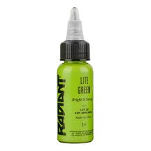 Lite Green Radiant Dövme Boyası 30ml Açık Yeşil Profesyonel Tattoo Ink