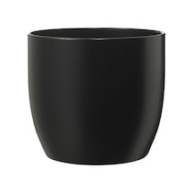 Basel Fashion Saksı Mat Siyah 16 Cm 5'li Avantaj Paketi Mıchu