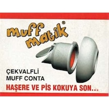 Muffmatik Kokumatik Gider Koku Önleyici Lavabo Sifonu Çekvalfi