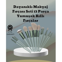 Umuşak Kıllı Estetik Tasarımlı 13'lü Makyaj Fırçası Seti Günlük Ve Profesyonel Kullanım