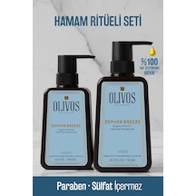 Hamam Kokulu Zeytinyağlı Duş Jeli & El Sabunu Seti Doğal, Kalıcı Ferahlık 750 Ml + 500 Ml Diğer