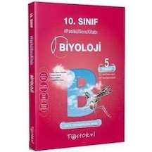 Testokul Yayınları 10.Sınıf Fasikül Biyoloji Soru Kitabı (5 Fasi