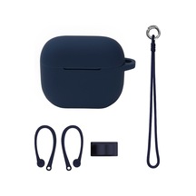 Airpods Uyumlu 3 İçin Bluetooth Kulaklık Silikon Kapak Seti, Renk: El İpi Seti Öğlen Mavisi Diğer