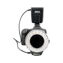 Makro Halka Flaş Fc-110 Halka Lamba, Nikon Dslr Slr Kameralar İçin Uygun, Flaş Ve Sürekli Işık, Video Çekimleri İçin De Uygundur