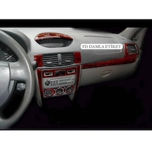 Renault Symbol 2009 - 2013 Torpido, Konsol, Trim, Göğüs Maun Kaplama Maun Renk Özel Dizayn