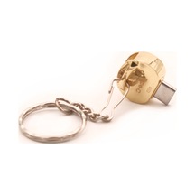 Type-c Usb 3.0 Otg Çevirici, Yüksek Hızlı, Anahtarlıklı, Dönüştürücü Adaptör, Gold Renk,