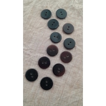 Doğal Hakiki İnci Midye Kabugu Düğme -10 Mm 20 Adet