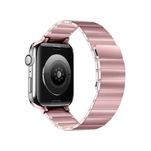 Newface Apple Watch 42mm Kr404 Huks Kordon - Rose Gold
