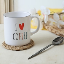 Keramika I Love Coffee Silindir Kupa 10 Cm