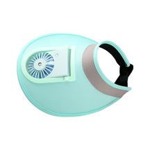 Yaz Sporu Açık Hava Fanı Güneş Şapkası Şapka Bisiklet İçin Serin Fan F