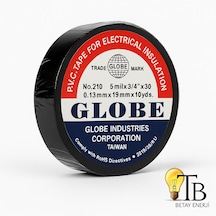 Globe Siyah Elektrik İzolasyon Bandı