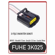 Fhe 3k025 3 Fişli Enjektör Soketi