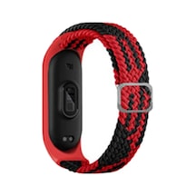 Newface - 725 - Xiaomi Mi Band 7 Star Kordon - Novapazr - - Kırmızı-siyah