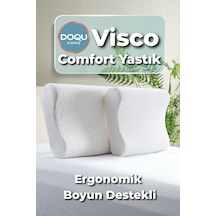 Doqu Home Visco Comfort Yastık Beyaz 51 X 42 Cm
