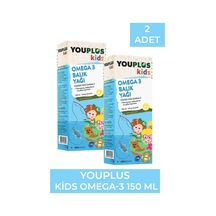 Youplus Kids Omega 3 Balık Yağı 2 x 150 ML