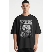 Evanescence Rock Metal Müzik Grubu Baskılı Unisex Oversize Premiu Siyah