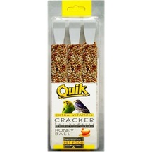 Quik Ballı Muhabbet Kuşu Krakeri 3 Lü