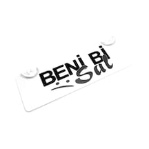 Beni Bi Sal Yazılı Sök Tak Dekor Plaka