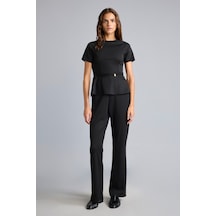 Defacto Regular Fit Pantolon G9812ax26aubk81 Siyah-bk81