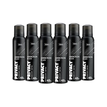 Privacy Man Addiction Erkek Sprey Deodorant 6 x 150 ML