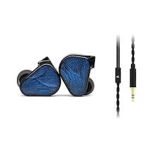 X Crinacle Zero Blue 2 Sahne, Stüdyo Veya Odyofil İçin Çift Sürücülü Kulak İçi, In-ear Kablolu