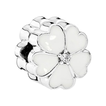 Nur Silver Çuha Çiçeği Gümüş Charm Nur-bl00966