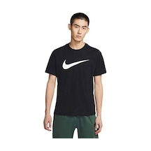 Nike M Nsw Tee İcon Swoosh Erkek Günlük Tişört Dc5094-010 Siyah SIYAH