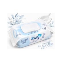 Biolly Cream Care Kremli Islak Mendil 120 Yaprak - Koli 12 Adet 12'li Set