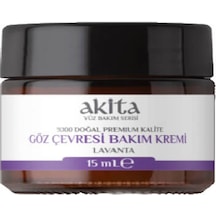 Akita Lavanta Özlü Doğal Göz Altı Bakım Kremi 15 ML