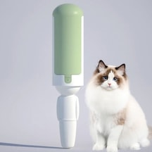 Hangfox Beyaz Plastik Otomatik Kedi Köpek Tüy Temizleyici, Çift Taraflı Tekrarlı Koltuk Halı Giyim Tüy Alıcı Beyaz